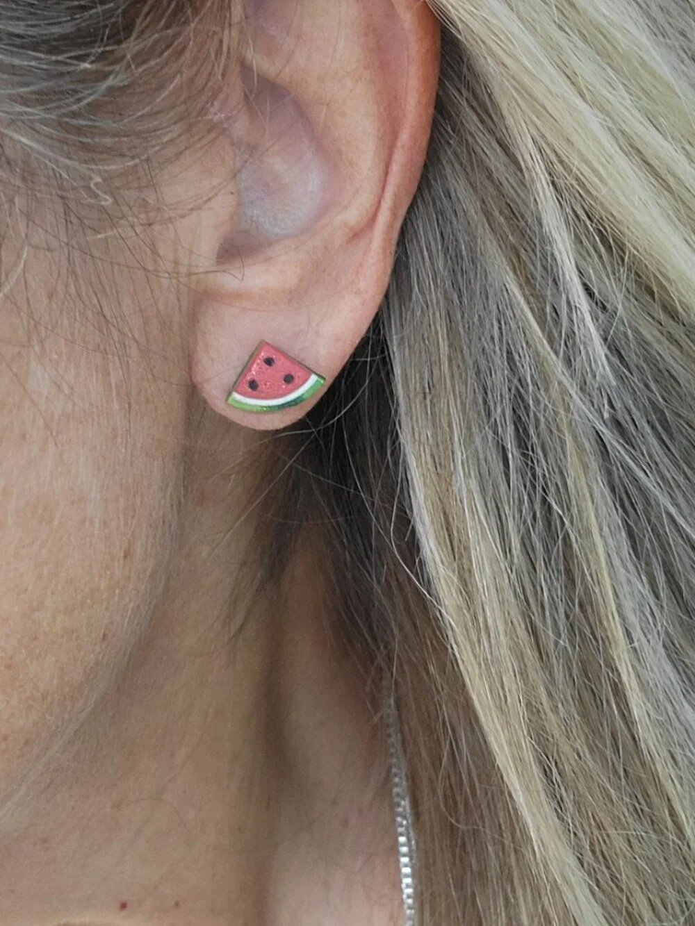Watermelon Stud Earrings